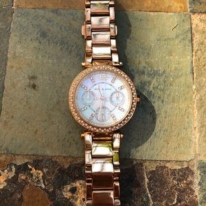 Michael Kors rose gold watch